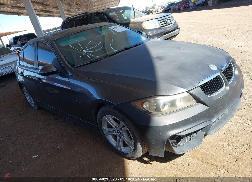 2008 BMW 328I VIN: WBAVA37558NL47227