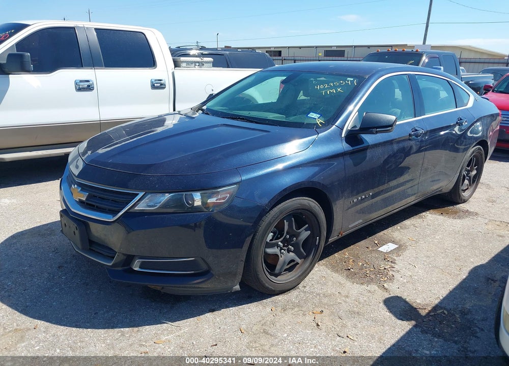 2016 CHEVROLET IMPALA 1FL VIN: 2G11X5SA2G9154933