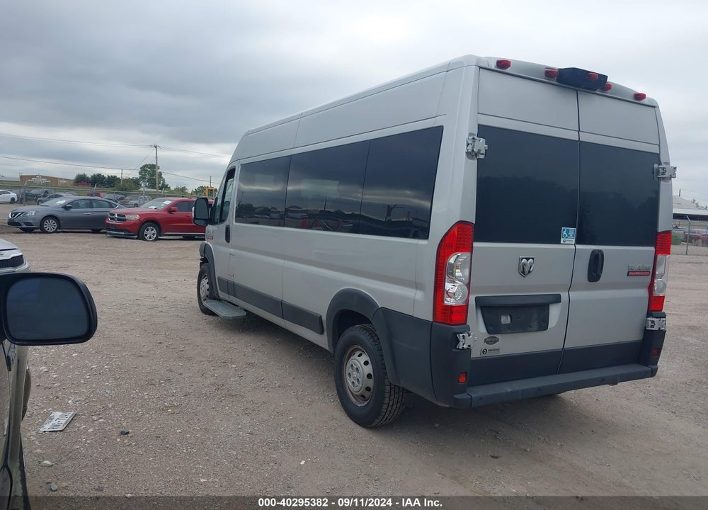 2021 RAM PROMASTER 2500 WINDOW VAN HIGH ROOF 159 WB VIN: 3C6LRVPG7ME590754