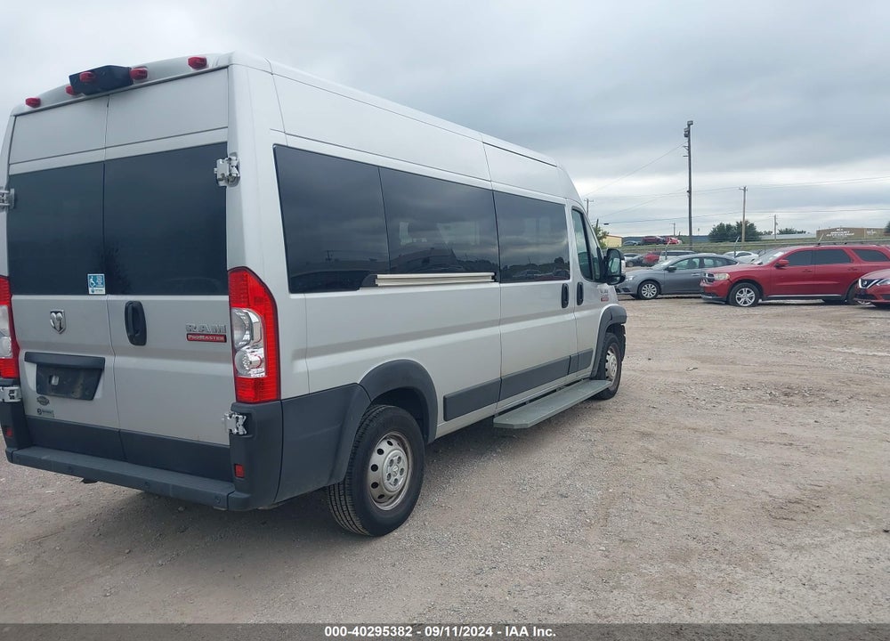 2021 RAM PROMASTER 2500 WINDOW VAN HIGH ROOF 159 WB VIN: 3C6LRVPG7ME590754