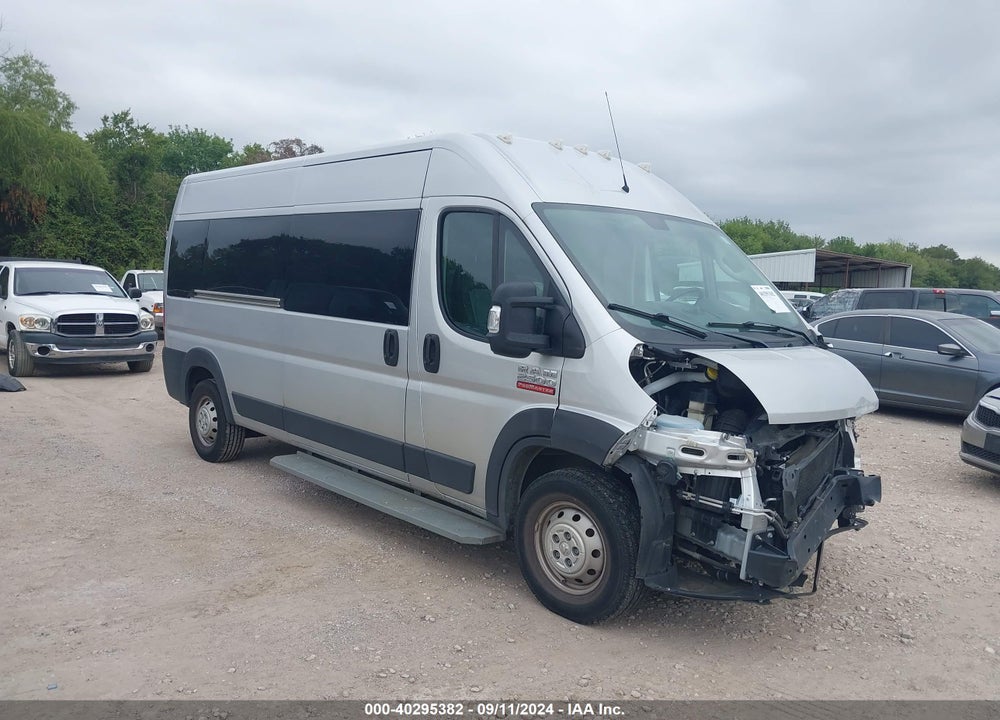 2021 RAM PROMASTER 2500 WINDOW VAN HIGH ROOF 159 WB VIN: 3C6LRVPG7ME590754