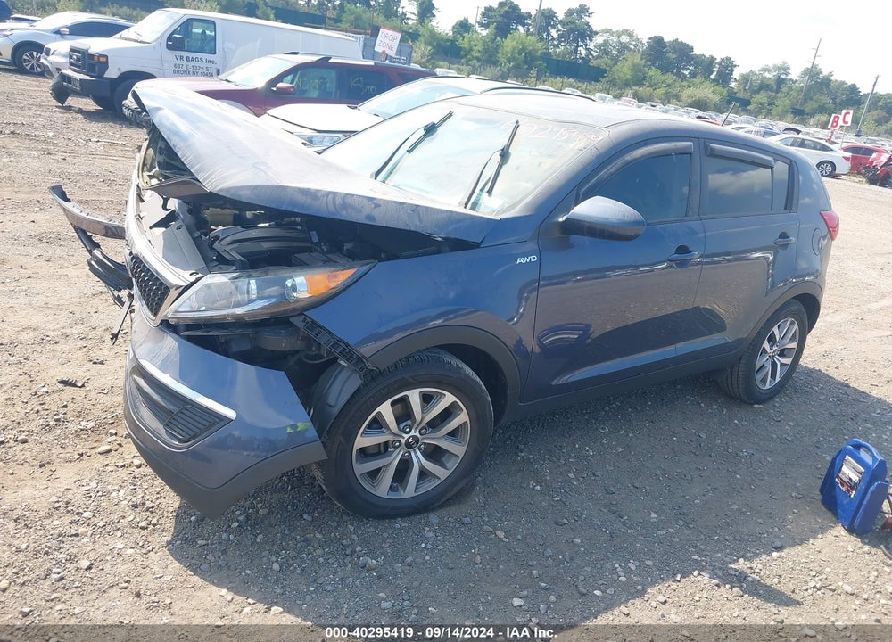 2016 KIA SPORTAGE LX VIN: KNDPBCAC6G7870680