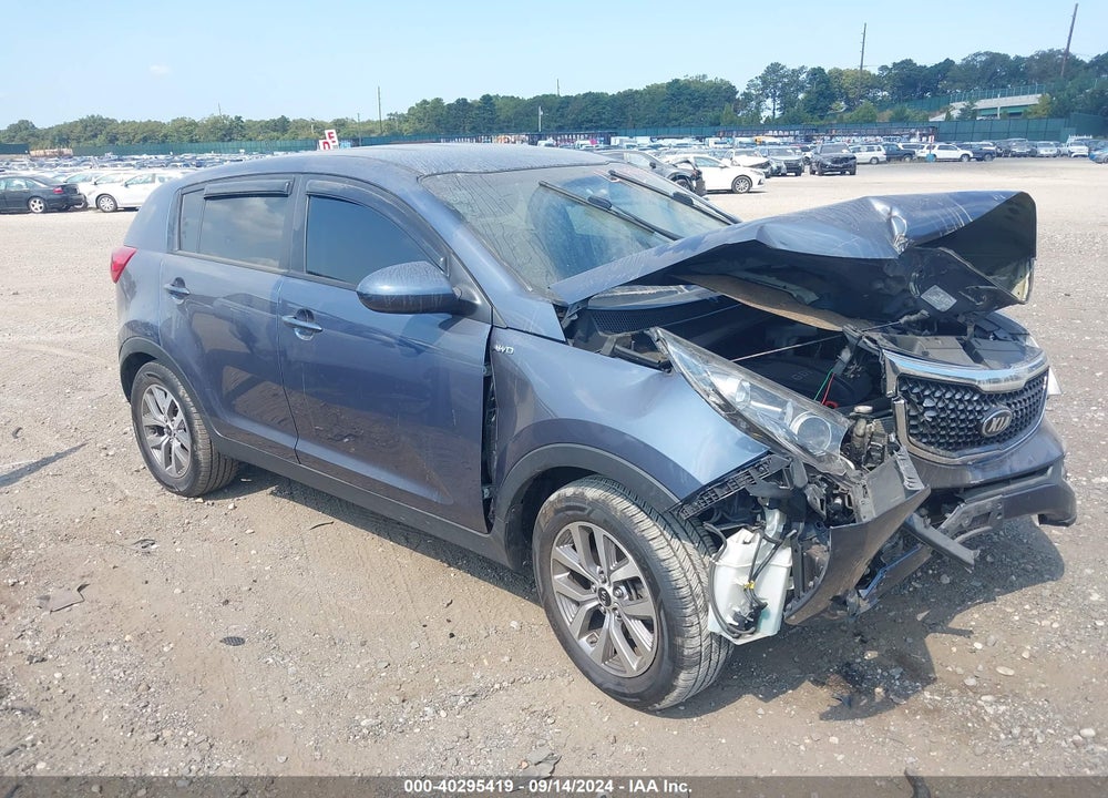 2016 KIA SPORTAGE LX VIN: KNDPBCAC6G7870680
