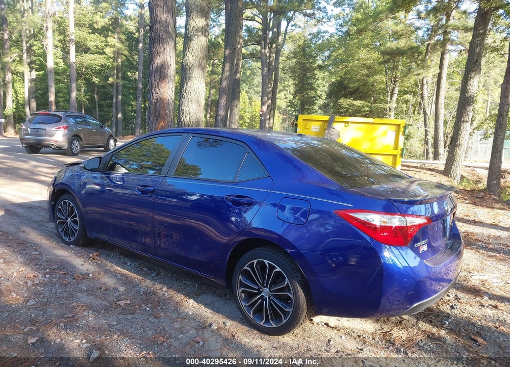 2014 TOYOTA COROLLA S PLUS VIN: 2T1BURHE6EC134915