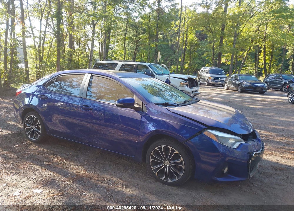 2014 TOYOTA COROLLA S PLUS VIN: 2T1BURHE6EC134915