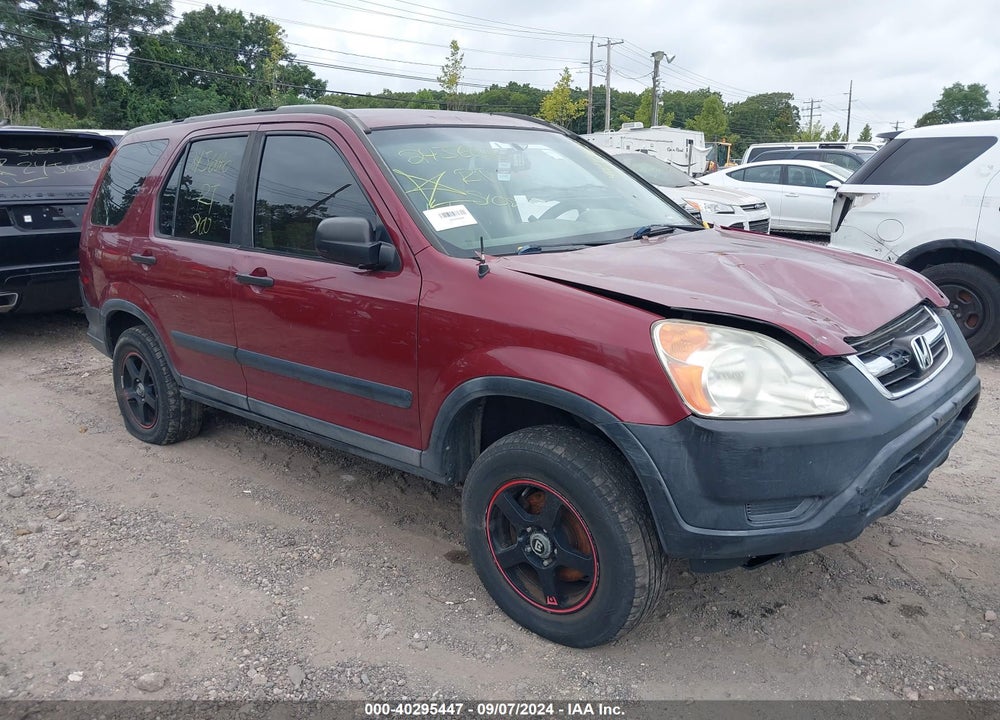2002 HONDA CR-V LX VIN: SHSRD78422U013244