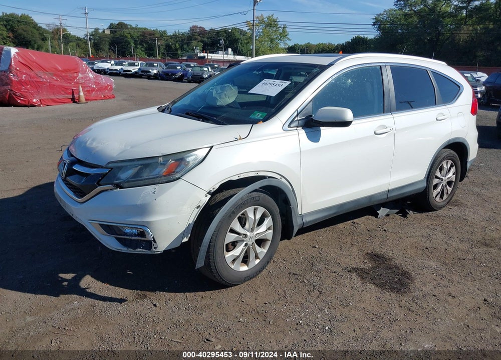 2015 HONDA CR-V EX-L VIN: 5J6RM4H70FL054453