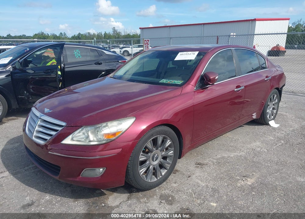 2010 HYUNDAI GENESIS 3.8 VIN: KMHGC4DEXAU074082