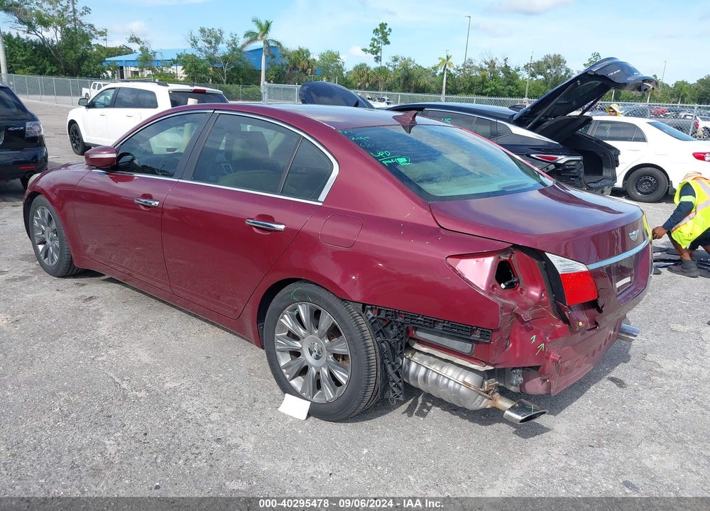 2010 HYUNDAI GENESIS 3.8 VIN: KMHGC4DEXAU074082