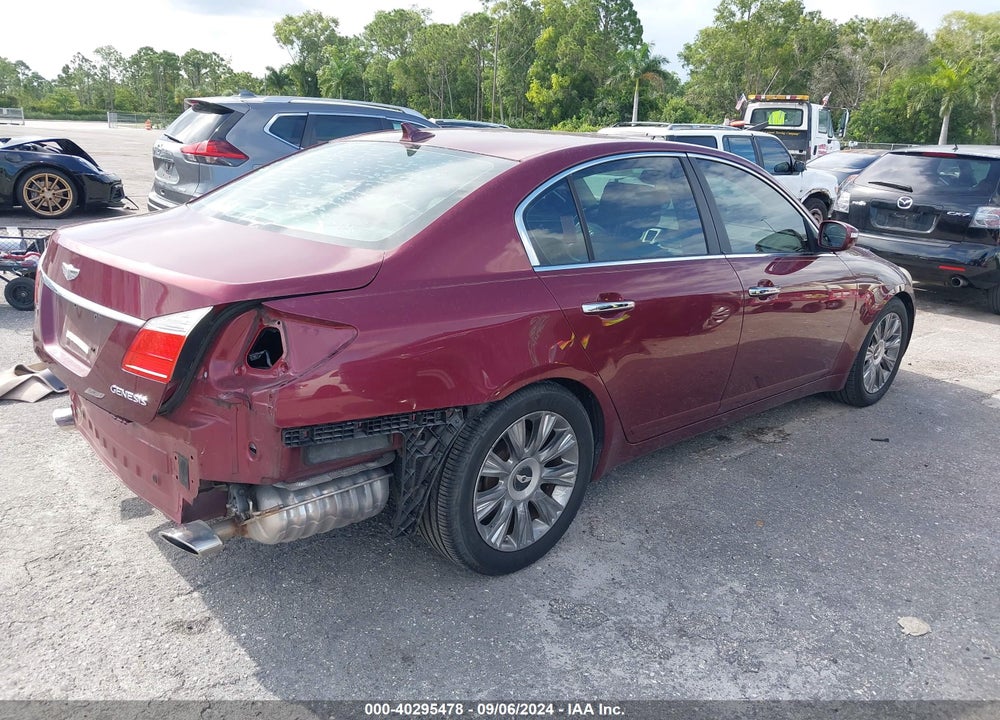 2010 HYUNDAI GENESIS 3.8 VIN: KMHGC4DEXAU074082