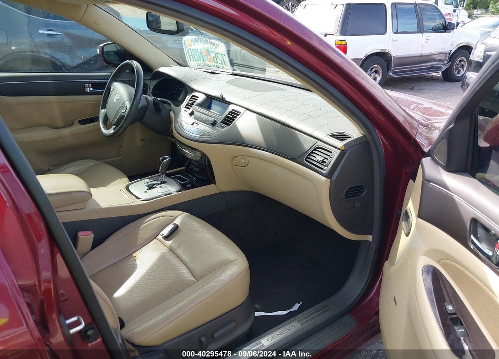 2010 HYUNDAI GENESIS 3.8 VIN: KMHGC4DEXAU074082
