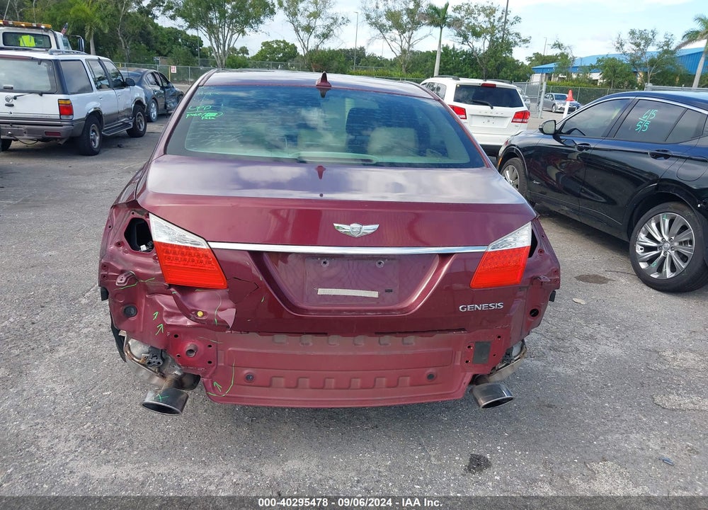 2010 HYUNDAI GENESIS 3.8 VIN: KMHGC4DEXAU074082