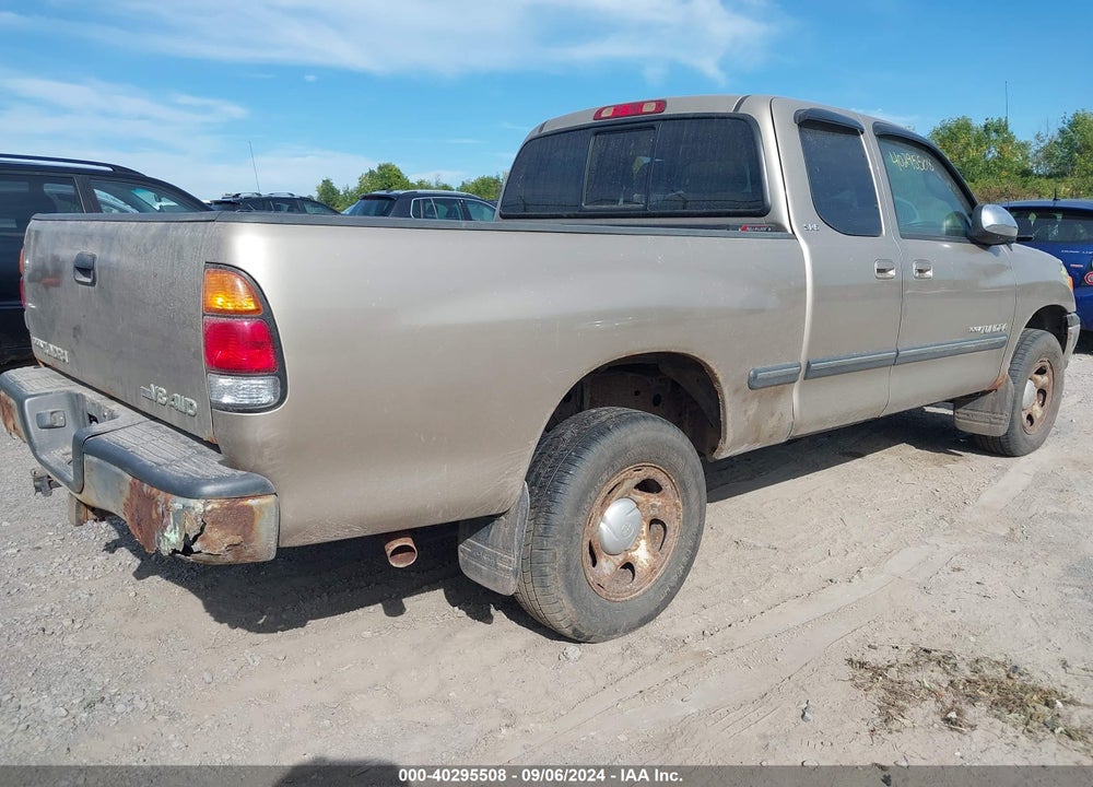 2002 TOYOTA TUNDRA VIN: 5TBBT44162S318093