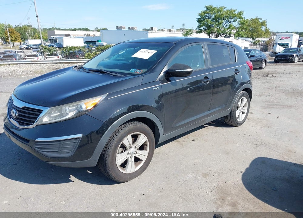 2013 KIA SPORTAGE LX VIN: KNDPBCA2XD7432554