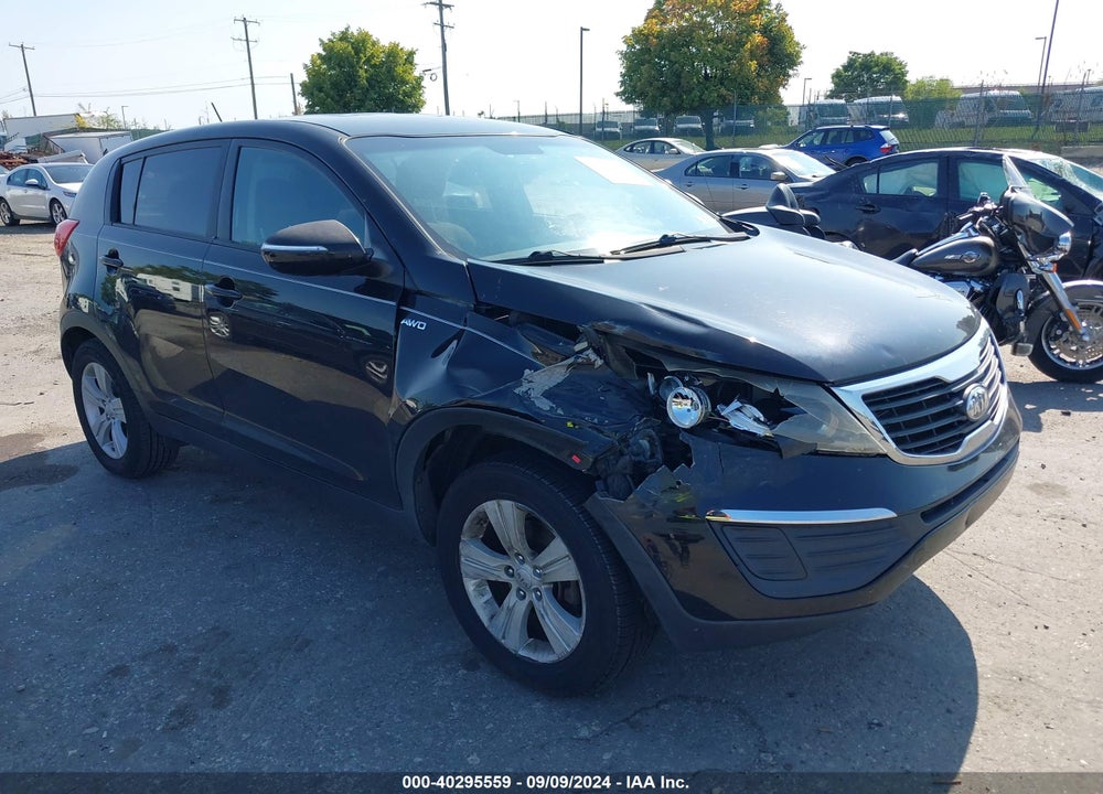 2013 KIA SPORTAGE LX VIN: KNDPBCA2XD7432554