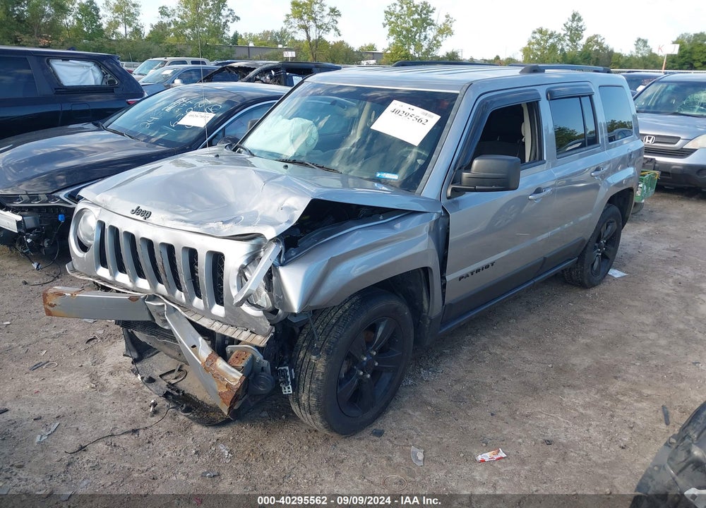 2014 JEEP PATRIOT ALTITUDE VIN: 1C4NJPBA3ED888986
