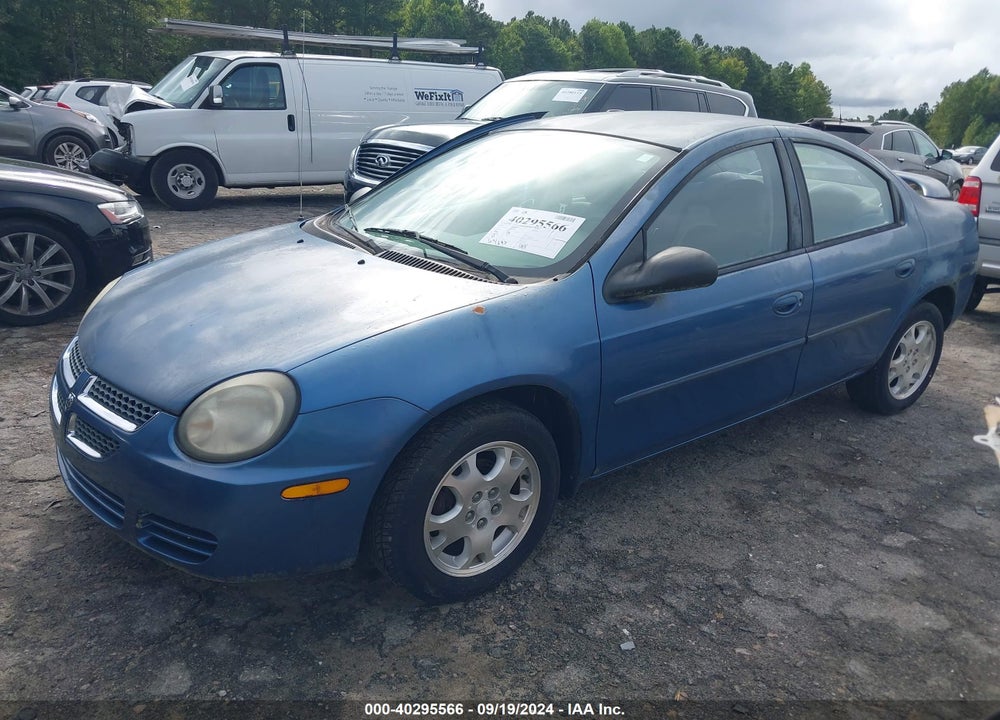 2003 DODGE NEON SXT VIN: 1B3ES56C43D229956