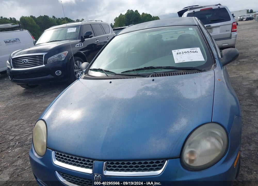 2003 DODGE NEON SXT VIN: 1B3ES56C43D229956