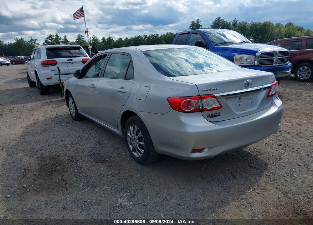 2011 TOYOTA COROLLA LE VIN: 2T1BU4EE0BC699230