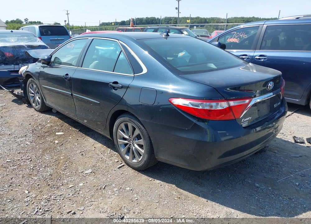 2017 TOYOTA CAMRY HYBRID XLE VIN: 4T1BD1FK4HU223024