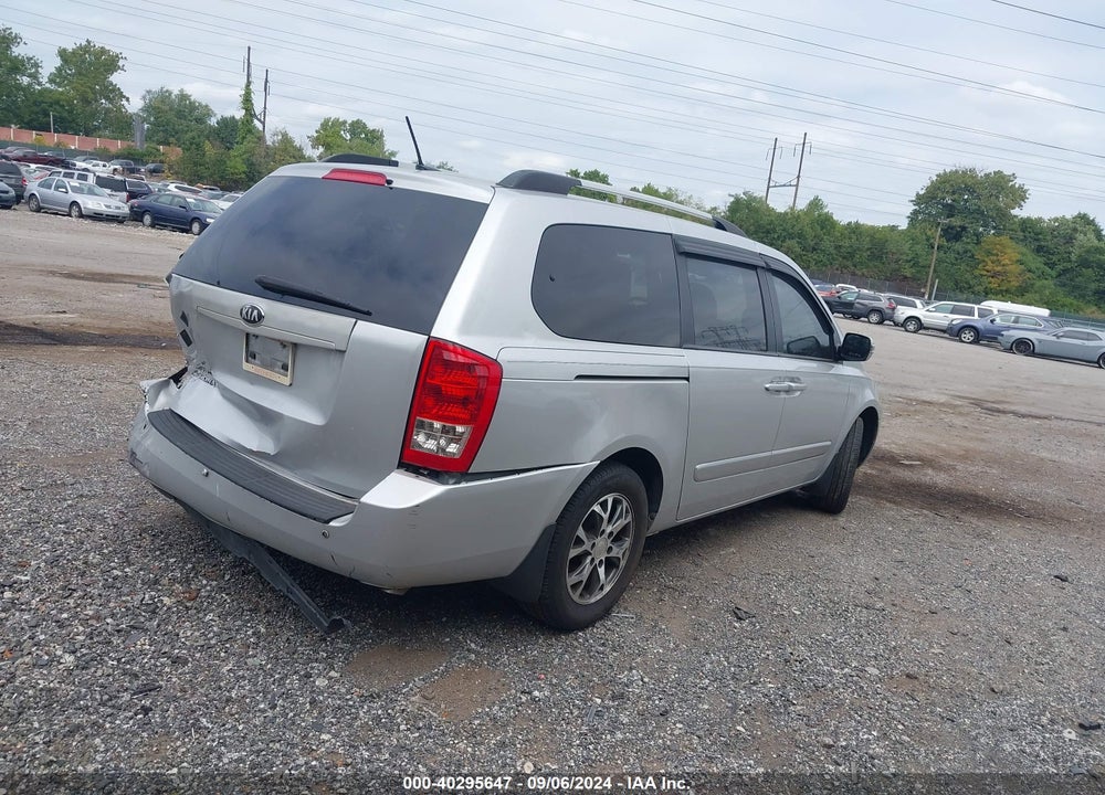 2014 KIA SEDONA VIN: KNDMG4C74E6538699