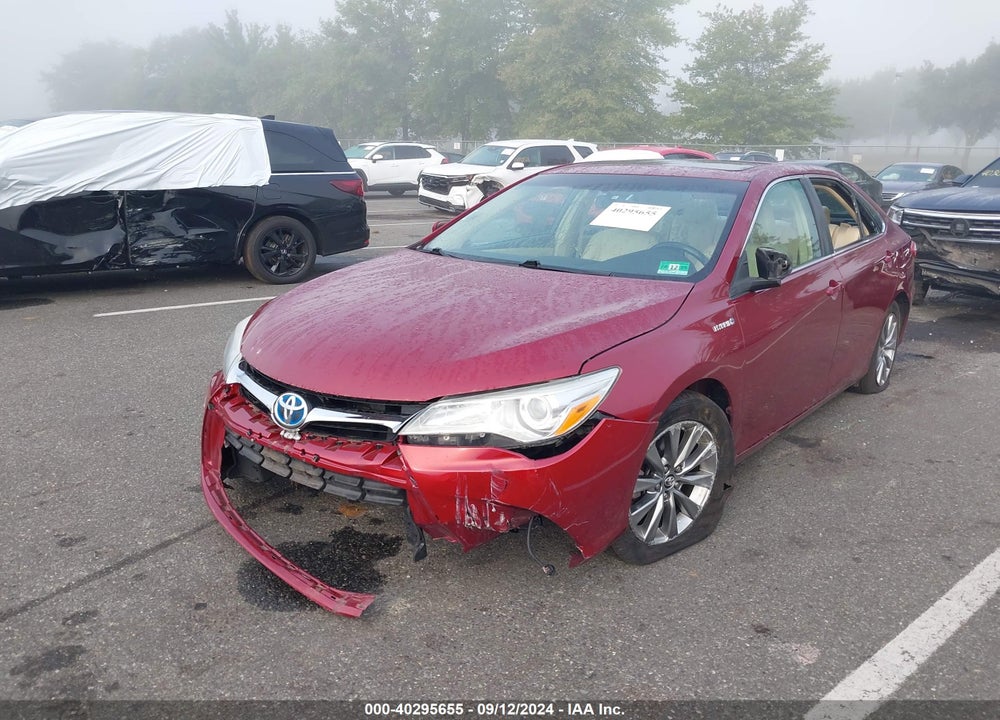 2016 TOYOTA CAMRY HYBRID XLE VIN: 4T1BD1FK6GU195094