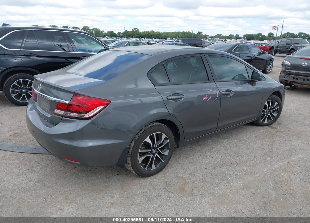 2013 HONDA CIVIC EX VIN: 2HGFB2F87DH519921