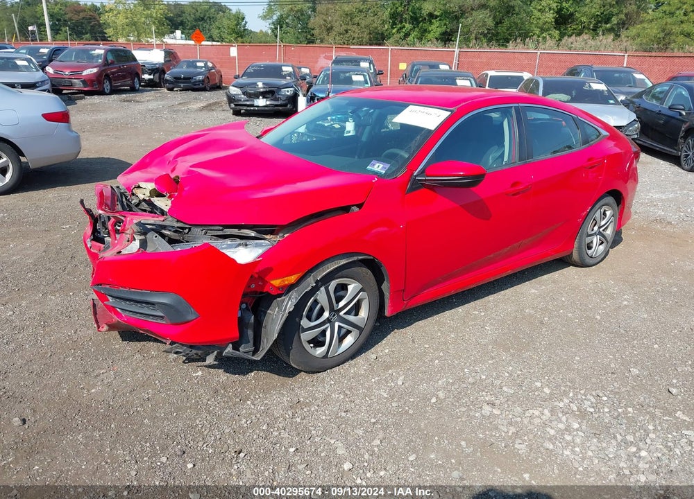 2017 HONDA CIVIC LX VIN: 2HGFC2F55HH526715