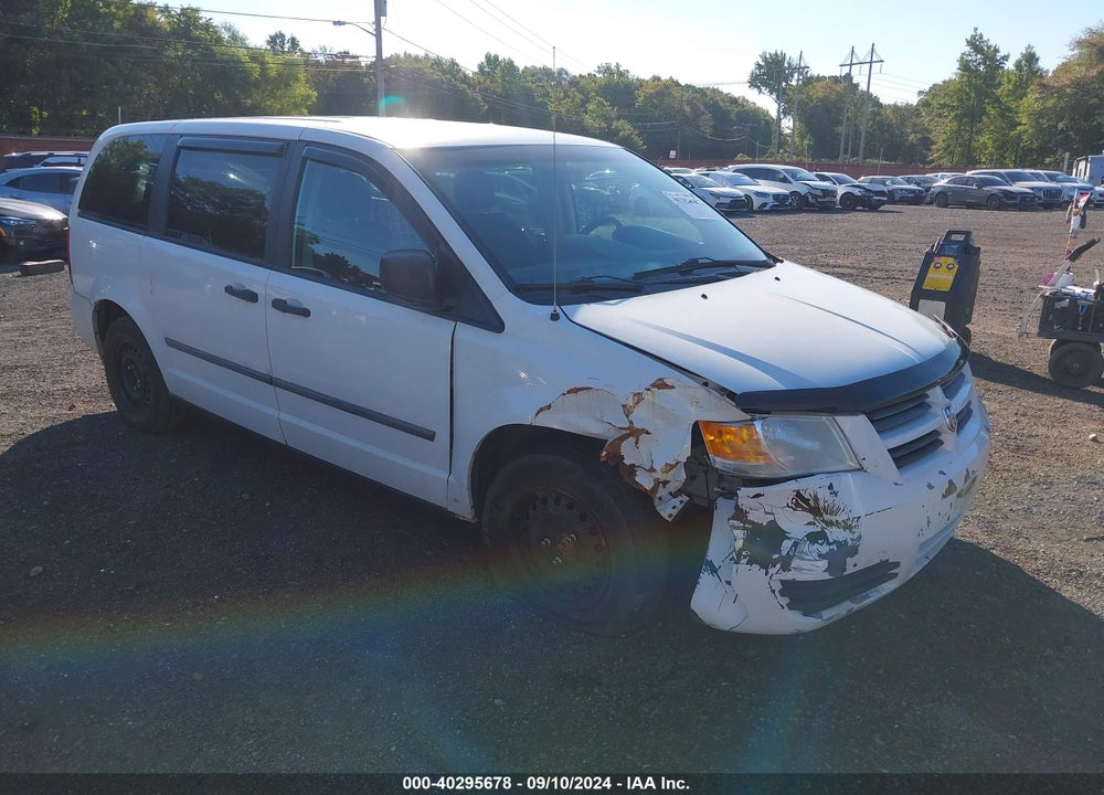 2010 DODGE GRAND CARAVAN C/V VIN: 2D4RN1AE8AR439496