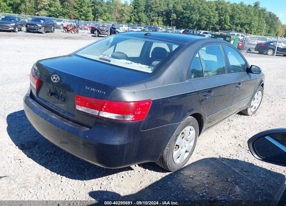 2008 HYUNDAI SONATA GLS VIN: 5NPET46C78H301563