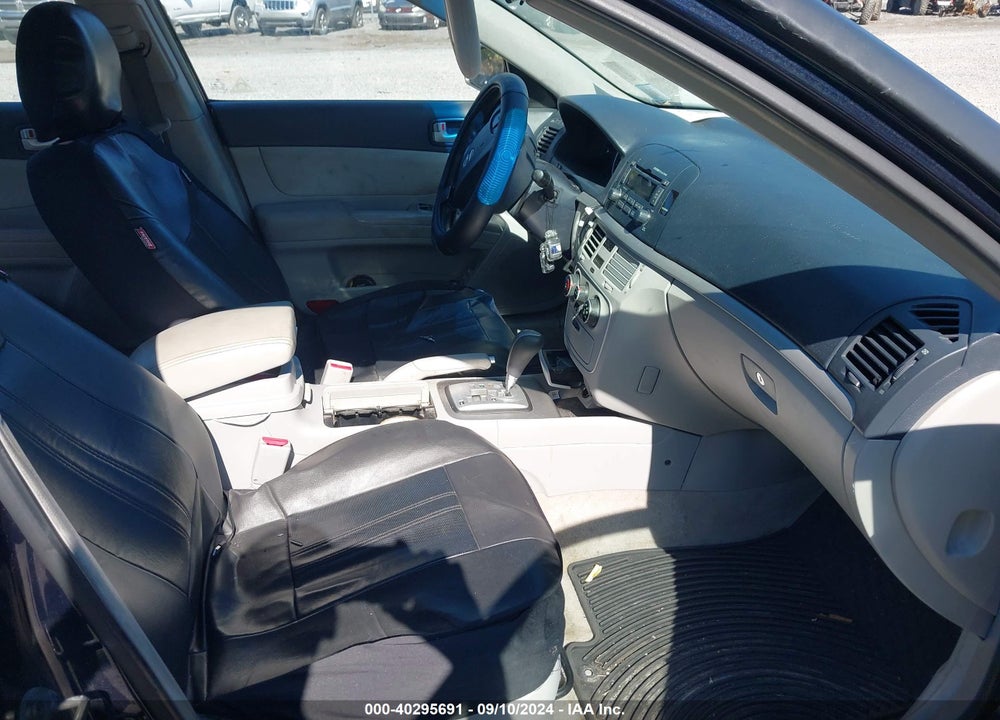 2008 HYUNDAI SONATA GLS VIN: 5NPET46C78H301563
