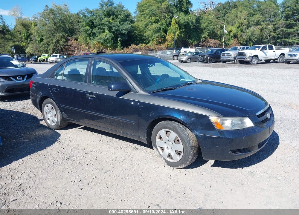 2008 HYUNDAI SONATA GLS VIN: 5NPET46C78H301563