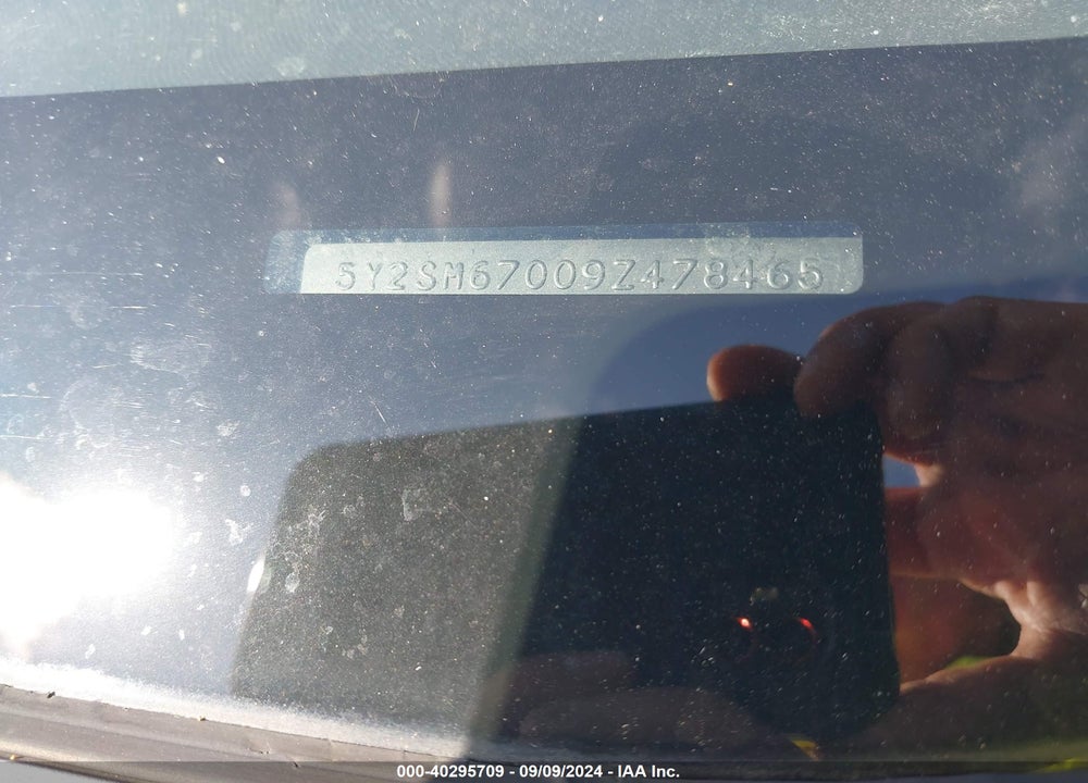 2009 PONTIAC VIBE VIN: 5Y2SM67009Z478465