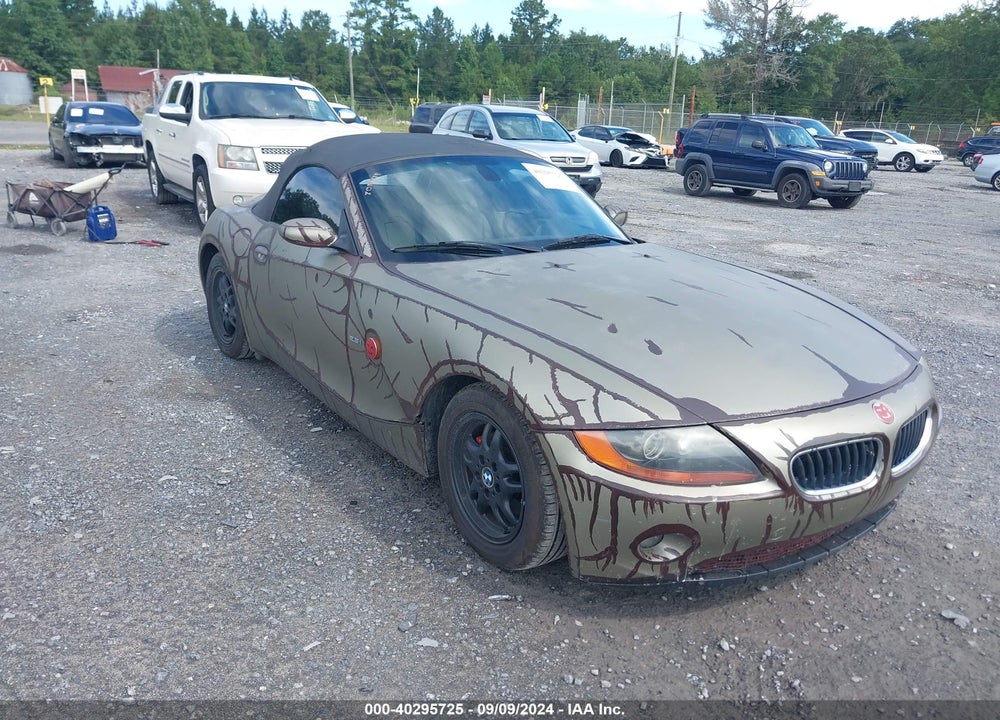 2004 BMW Z4 2.5I VIN: 4USBT33564LS53170