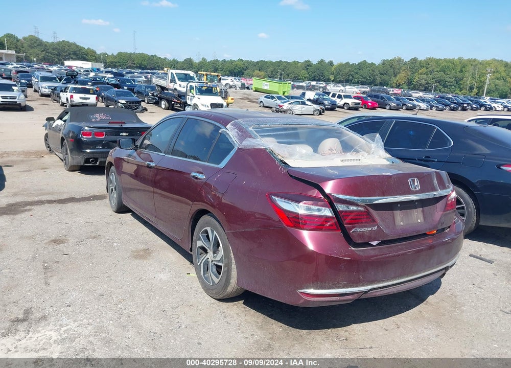 2017 HONDA ACCORD LX VIN: 1HGCR2F34HA128474