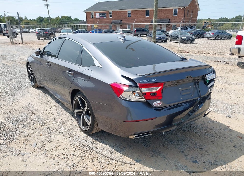 2018 HONDA ACCORD SPORT VIN: 1HGCV1F3XJA021800