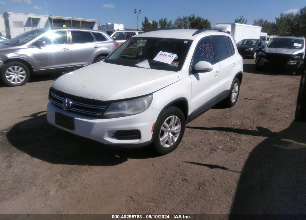 2017 VOLKSWAGEN TIGUAN 2.0T S VIN: WVGAV7AX0HW512940