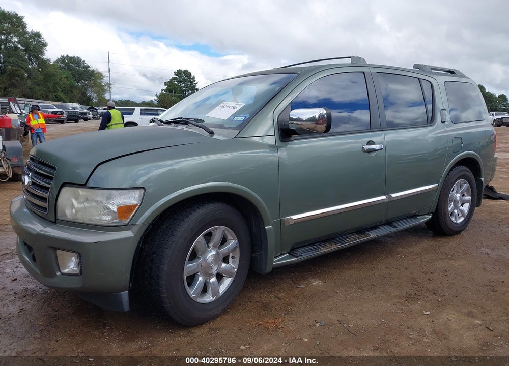 2005 INFINITI QX56 VIN: 5N3AA08A95N806902