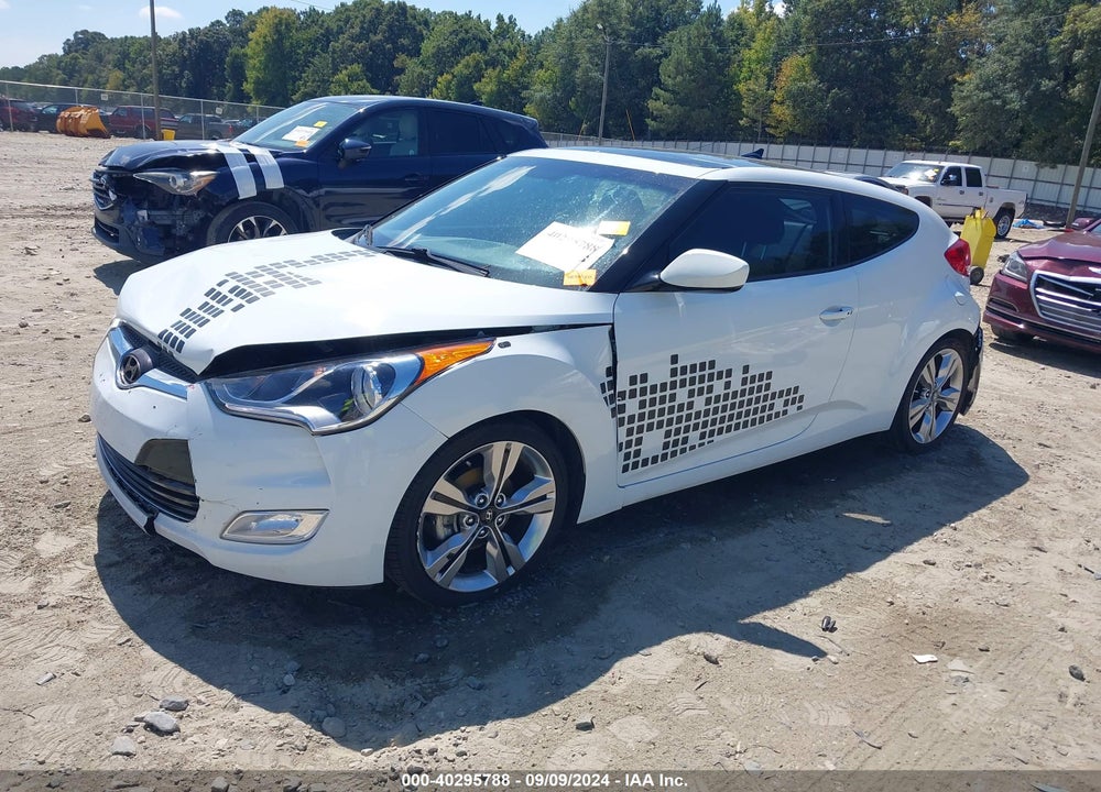 2016 HYUNDAI VELOSTER VIN: KMHTC6AD7GU258250