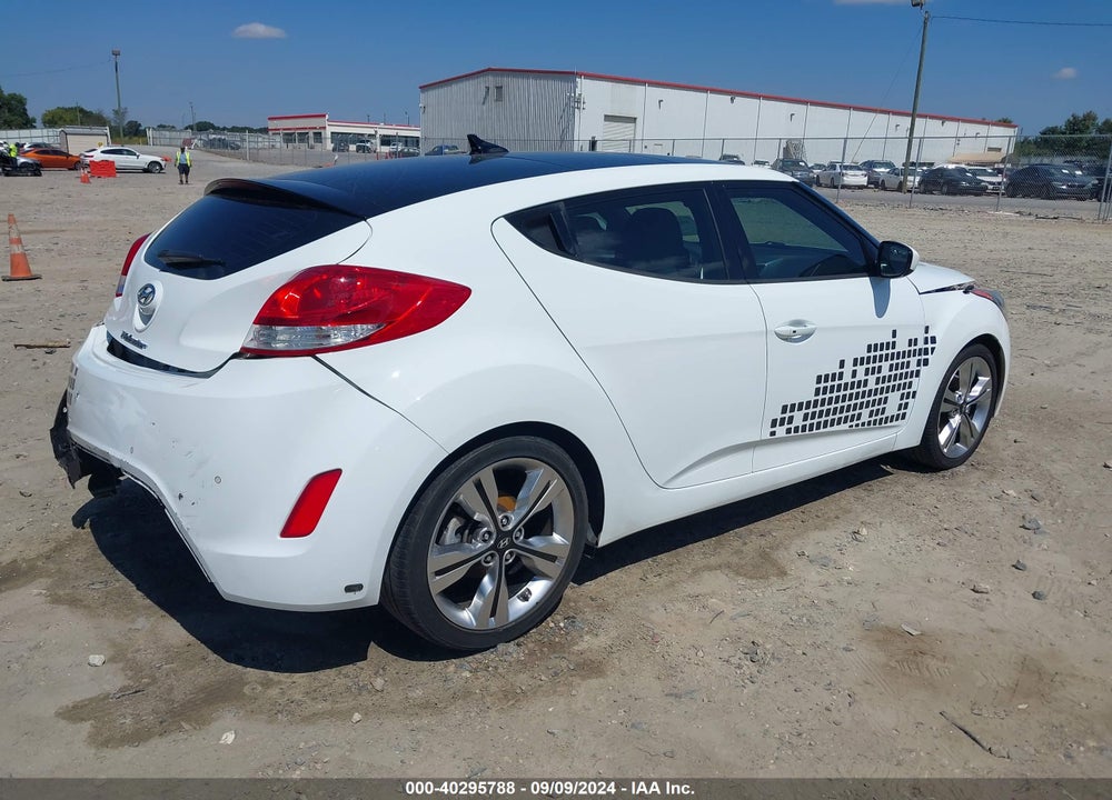 2016 HYUNDAI VELOSTER VIN: KMHTC6AD7GU258250