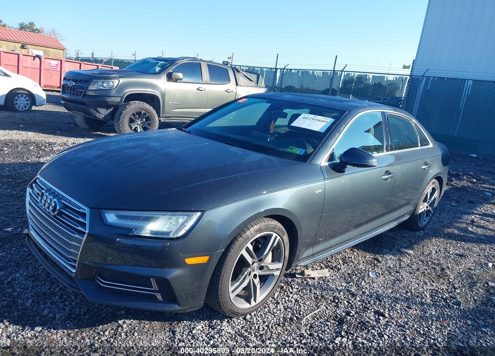 2018 AUDI A4 2.0T TECH PREMIUM VIN: WAUENAF43JA218885