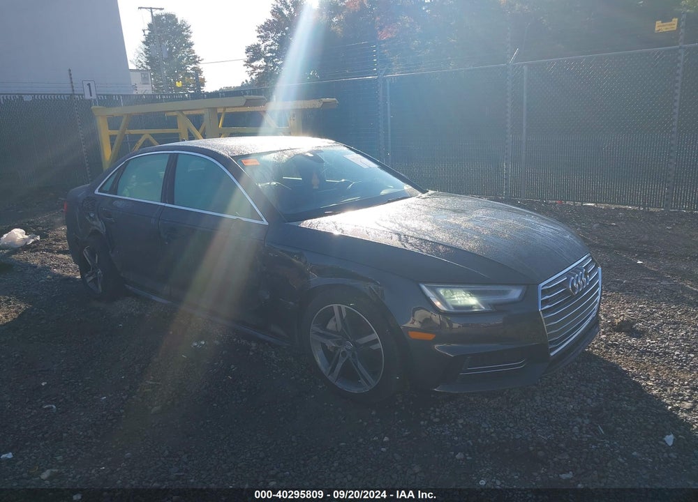 2018 AUDI A4 2.0T TECH PREMIUM VIN: WAUENAF43JA218885