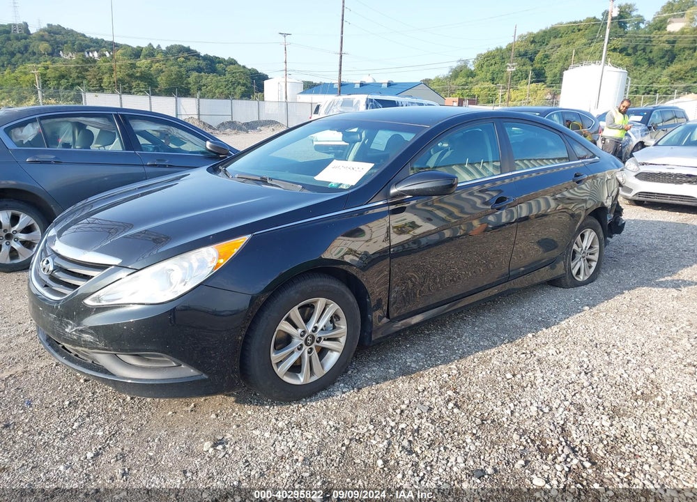 2014 HYUNDAI SONATA GLS VIN: 5NPEB4AC6EH834980