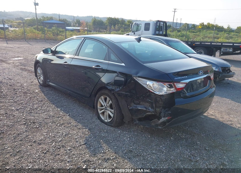 2014 HYUNDAI SONATA GLS VIN: 5NPEB4AC6EH834980