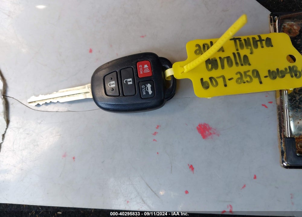 2017 TOYOTA COROLLA LE VIN: 2T1BURHEXHC860264