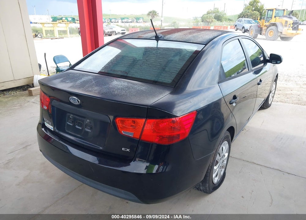 2012 KIA FORTE EX VIN: KNAFU4A29C5535113