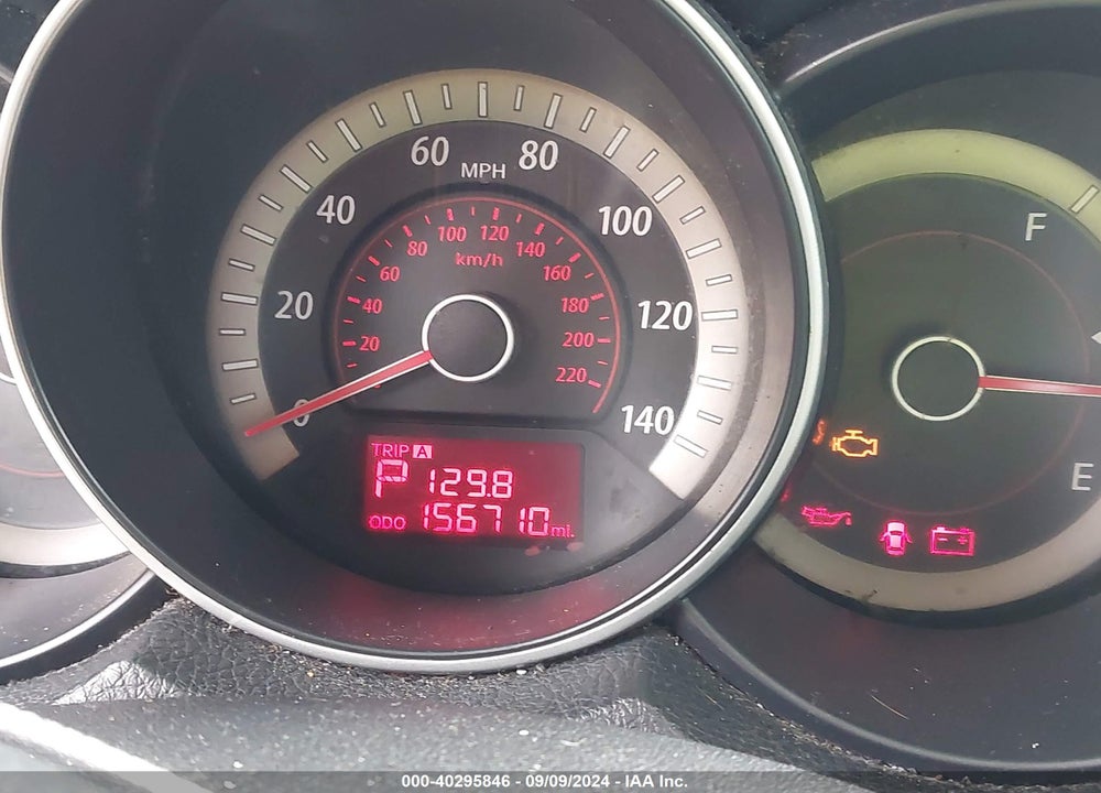 2012 KIA FORTE EX VIN: KNAFU4A29C5535113