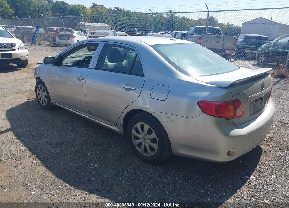 2009 TOYOTA COROLLA VIN: JTDBL40E299090795