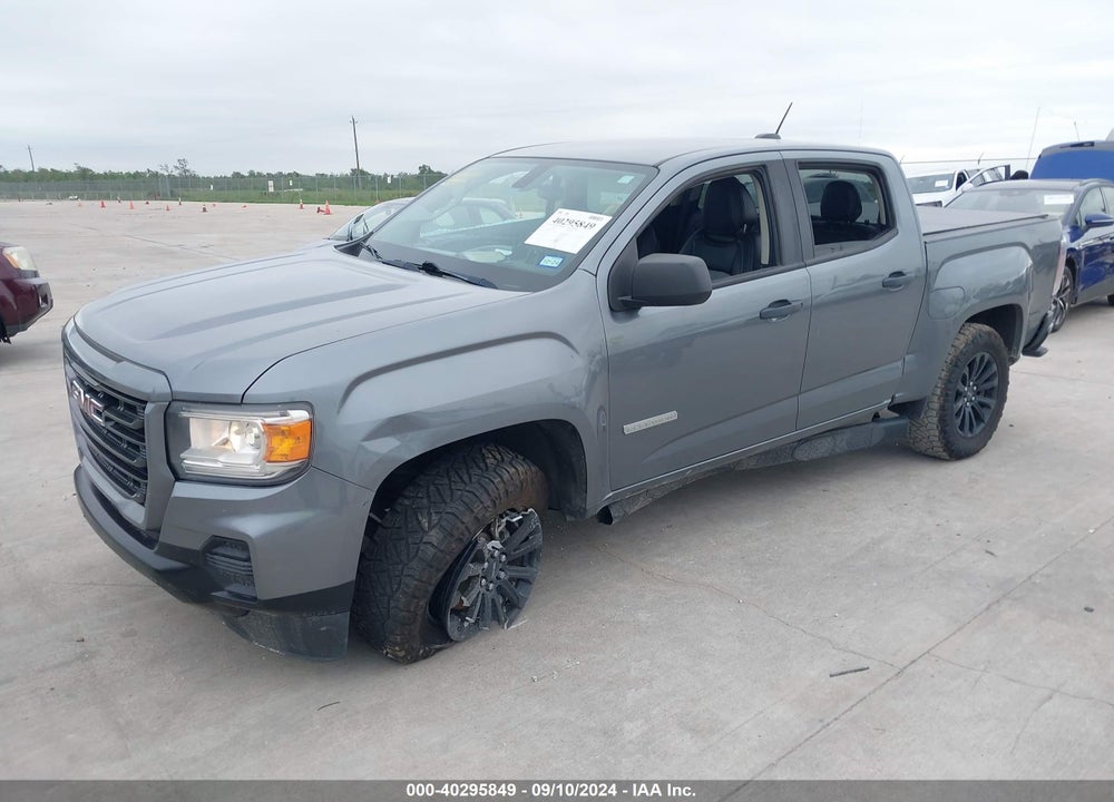 2021 GMC CANYON 2WD SHORT BOX ELEVATION STANDARD VIN: 1GTG5BEA9M1102460