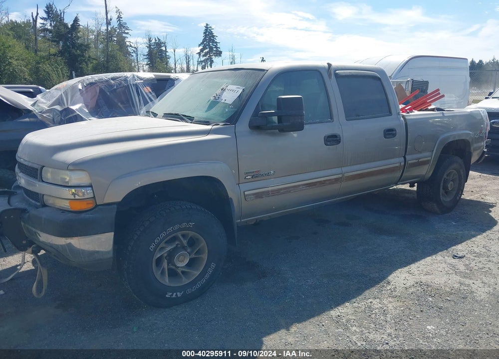 2002 CHEVROLET SILVERADO 2500HD LS VIN: 1GCHK23122F112599